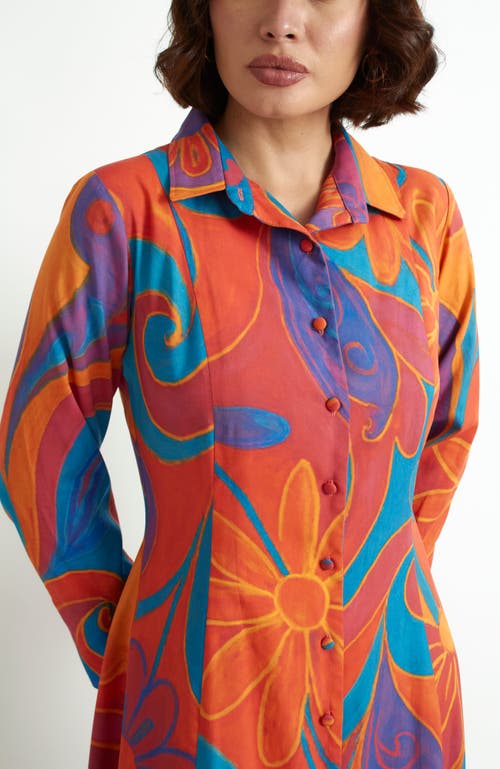 Florencia Davalos Voyage Dress In Yellow