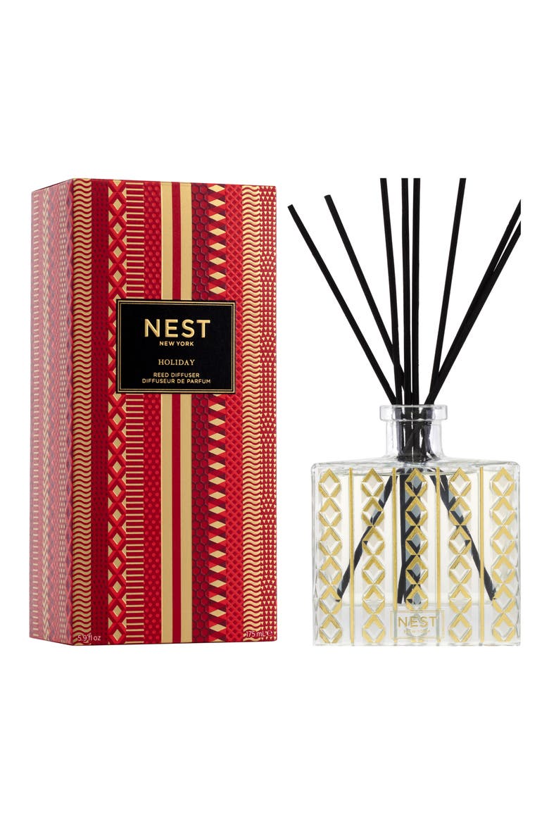 New York Holiday Reed Diffuser (Limited Edition), Main, color, NO COLOR