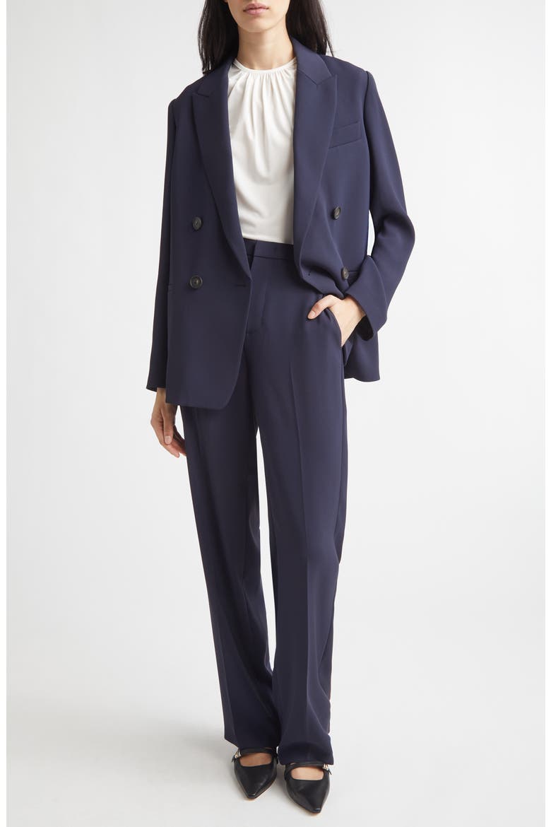 Elsa High Rise Straight Leg Trousers, Alternate, color, TWILIGHT NAVY