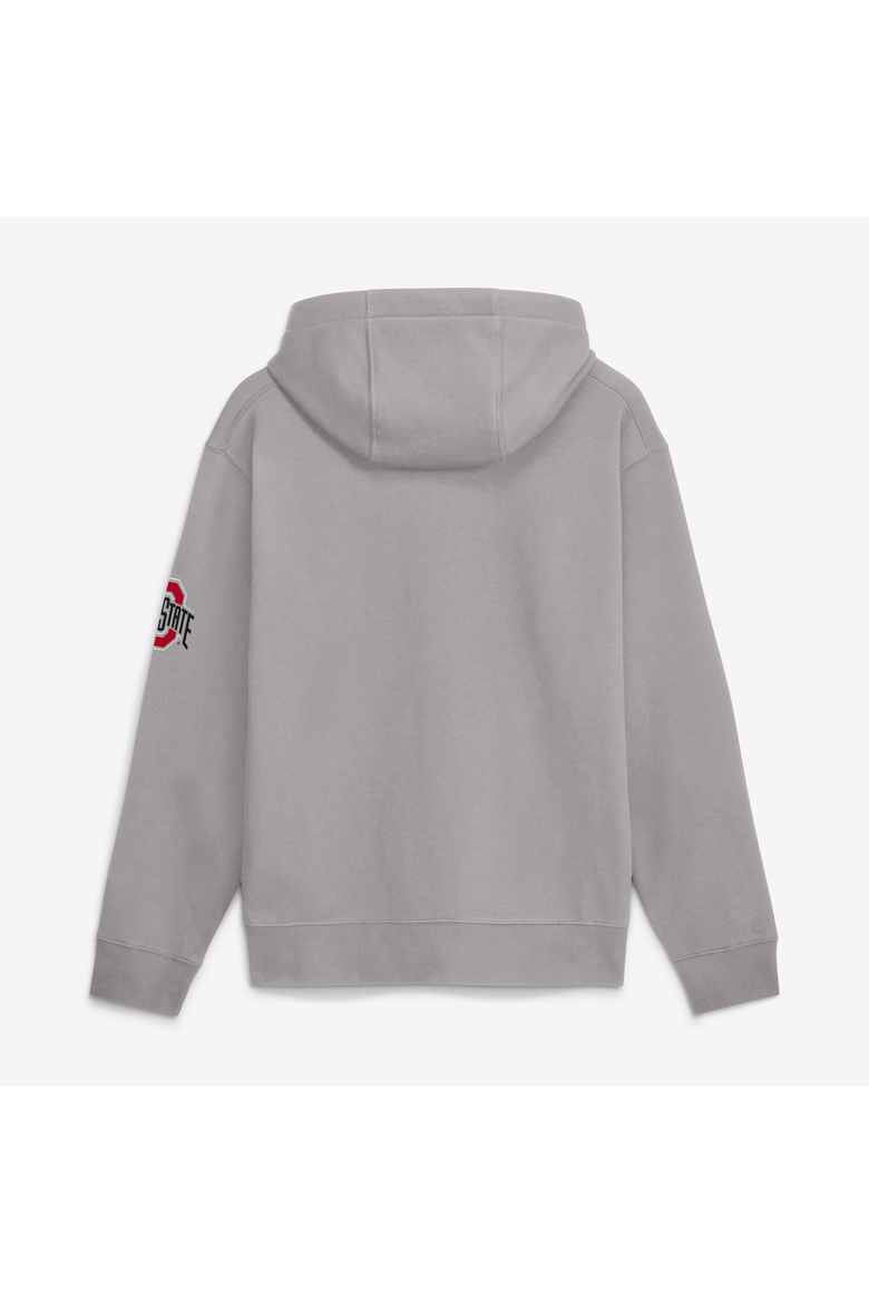 Men's Nike  Gray Ohio State Buckeyes 2026 Sideline Club Fleece Hoodie, Alternate, color, Gray