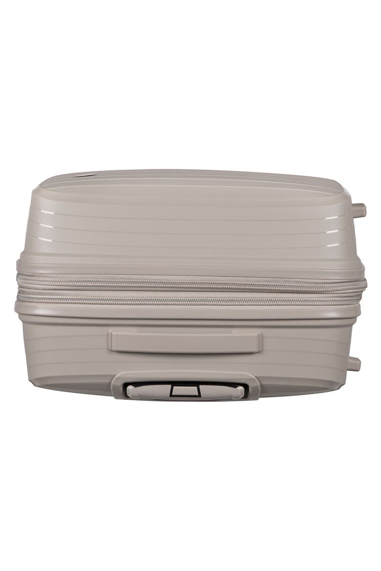Spontaneous 30-Inch Hardside Checked Expandable Spinner, Alternate, color, FEATHER GRAY