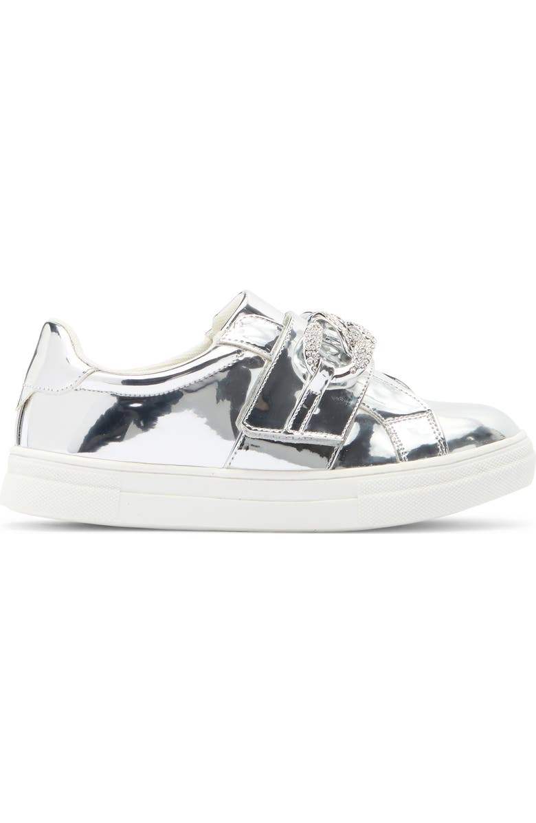 Nina Kids' Emaleigh Sneaker, Alternate, color, Silver