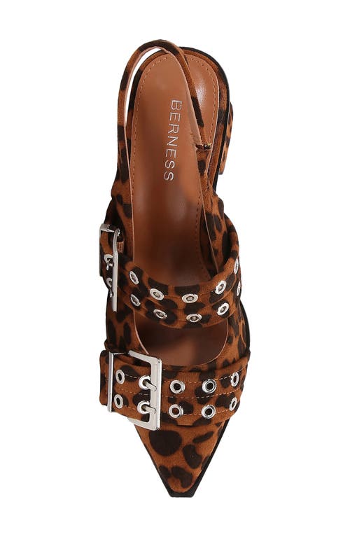 BERNESS BERNESS ADRIANNA DOUBLE BUCKLE SLINGBACK PUMP