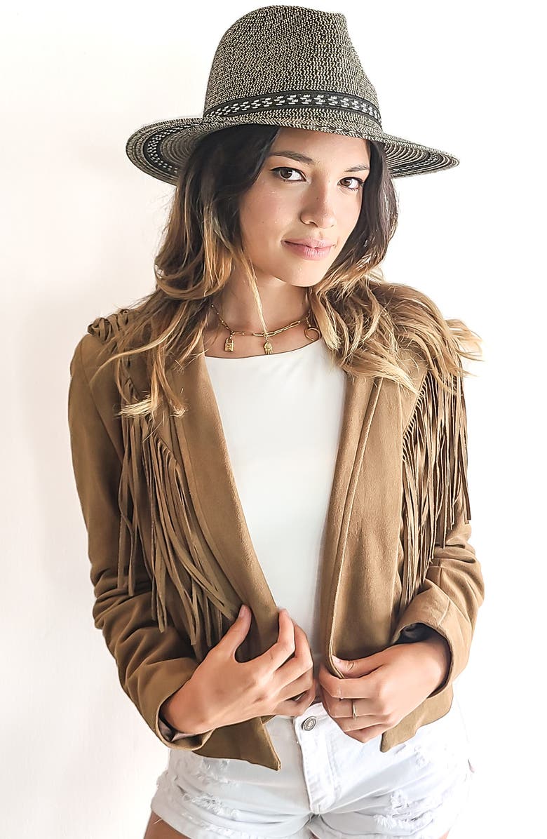 Ruby Grey The Ruby Grey Marni Straw Fedora, Alternate, color,