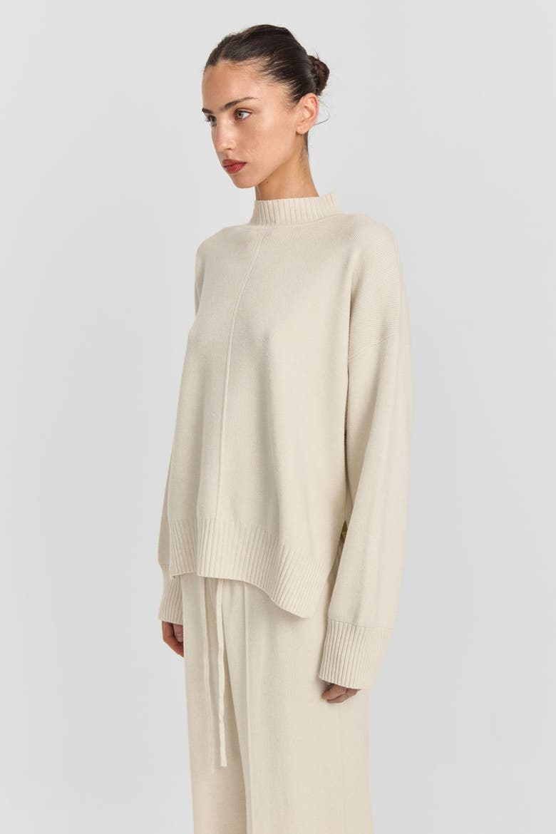 Maxine Knit Top, Alternate, color, Cream