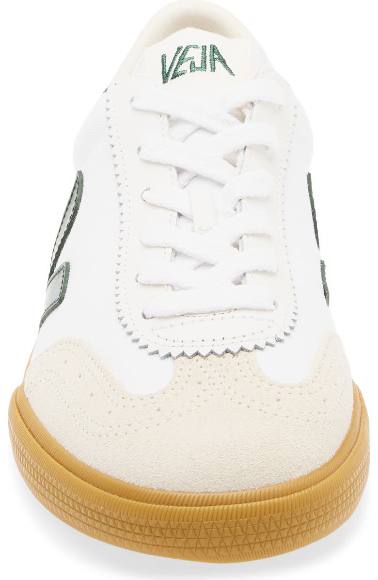 Veja Volley Canvas Sneaker, Alternate, color, White Cryprus Natural