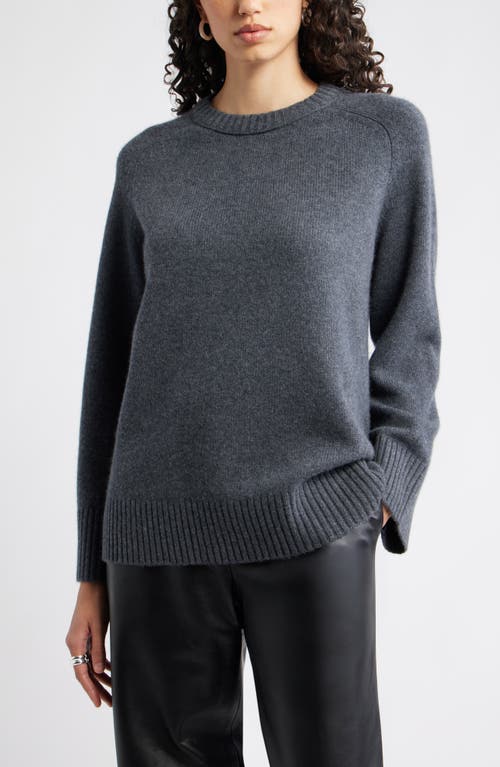 Nordstrom Crewneck Wool & Cashmere Sweater In Gray