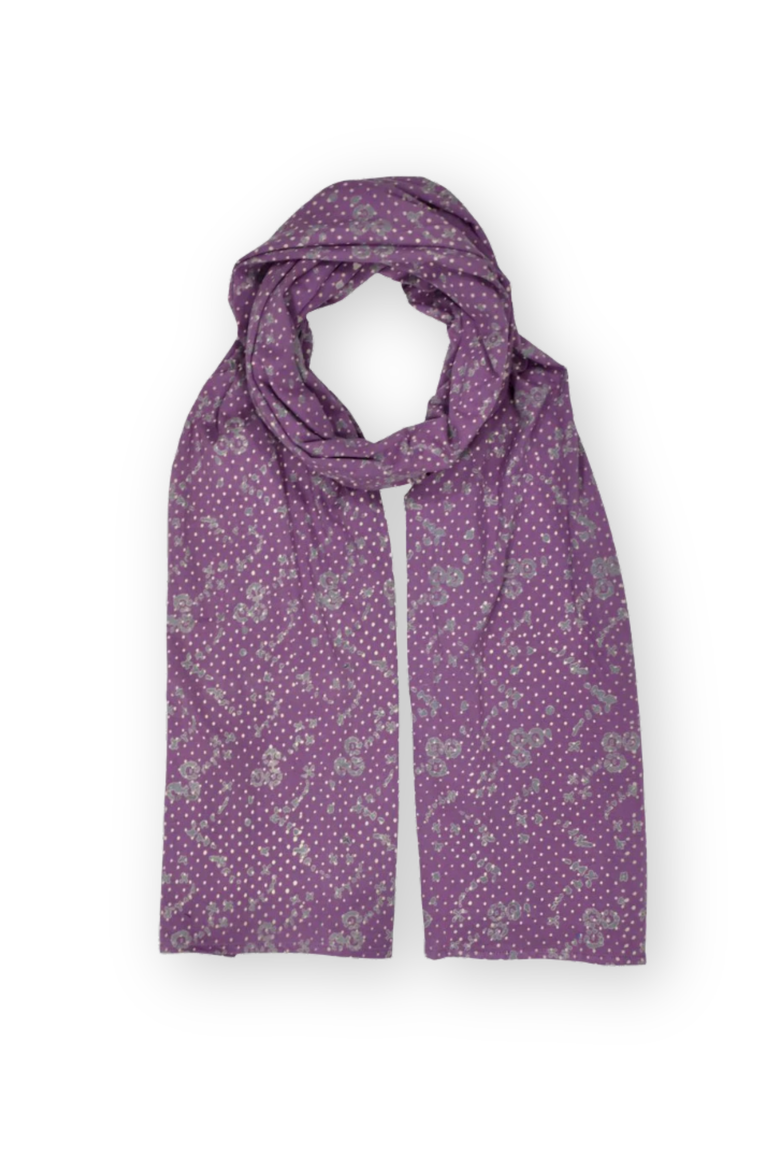 Lavender Dreams Organic Scarf, Main, color, Purple