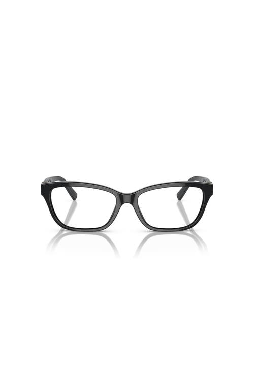 Tiffany & Co . 52mm Rectangle Optical Glasses In Black