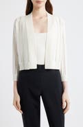 Anne Klein Sheer Stripe Shrug