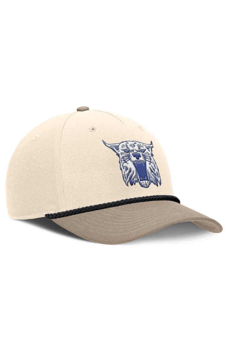 Nike Men's Nike Natural Kentucky Wildcats Rise Legacy Throwback Logo Adjustable Hat, Alternate, color,