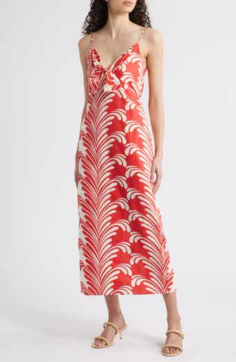 CIEBON Zya Print Sleeveless Maxi Dress