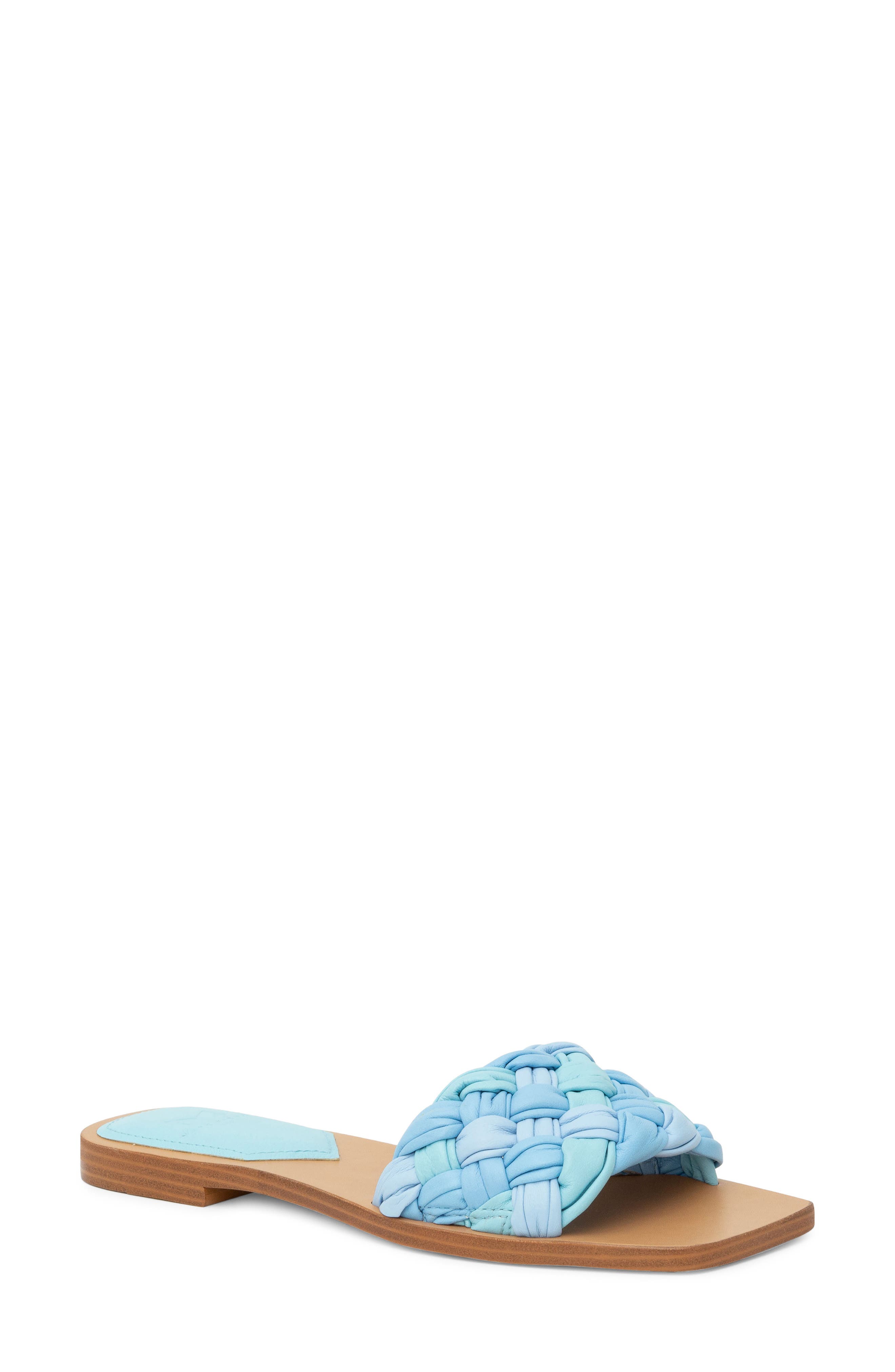 Reanna Slide Sandal, Main, color, LIGHT BLUE