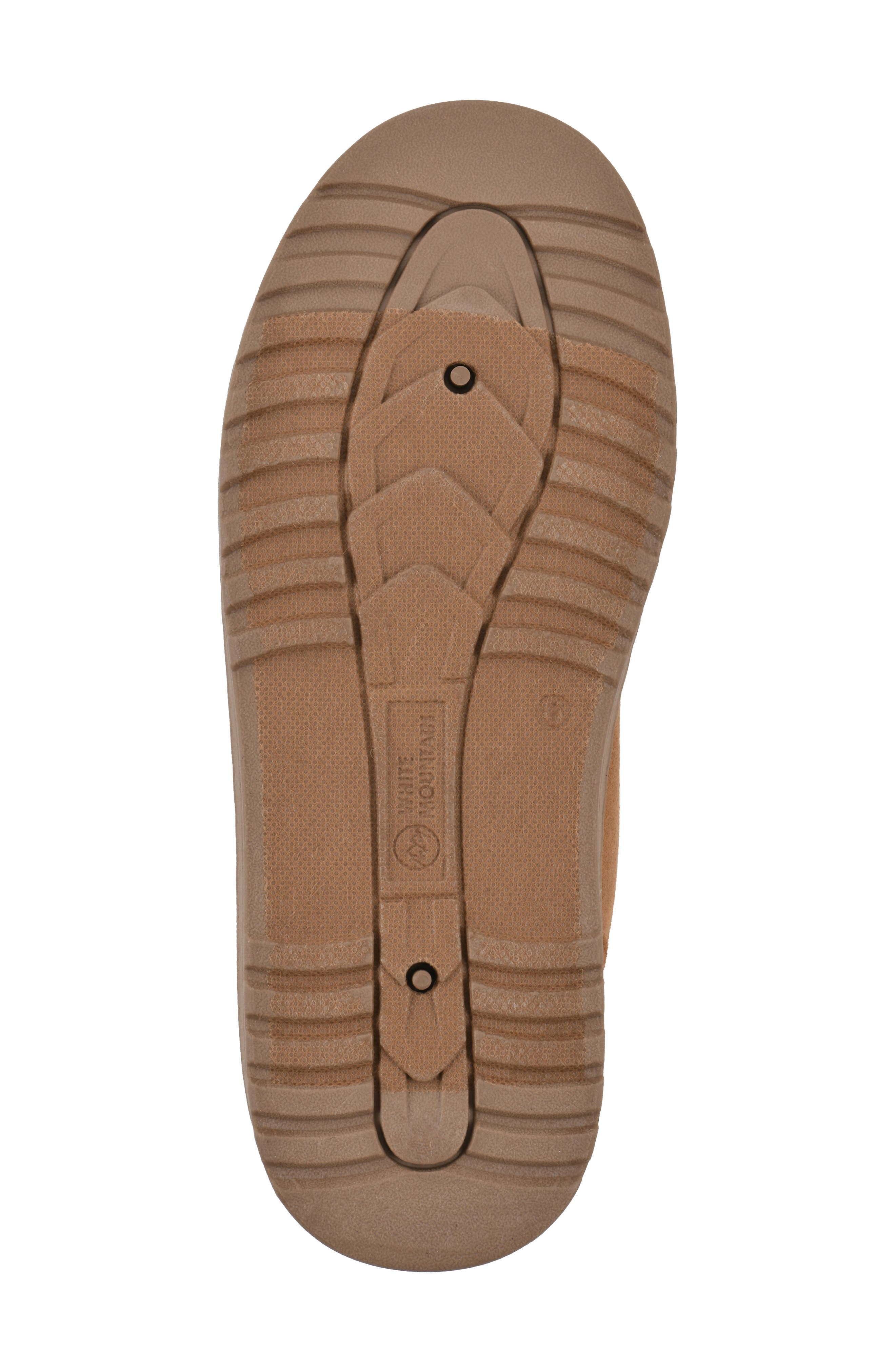 Issy Faux Fur Lined Bootie, Alternate, color, CHESTNUT/ FABRIC
