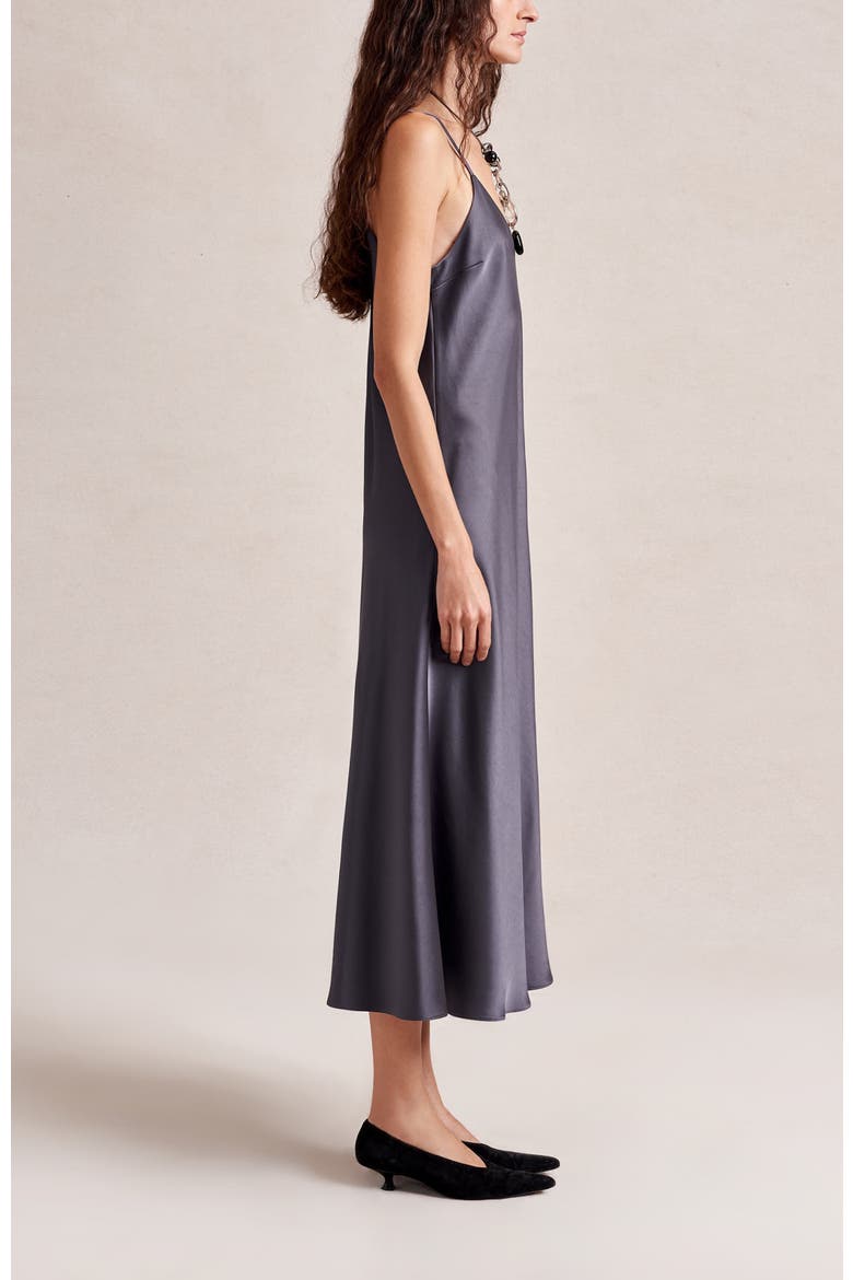 Maisie Dress, Alternate, color, Gunmetal