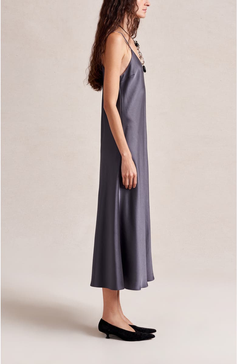 La Ligne Maisie Dress, Alternate, color, Gunmetal