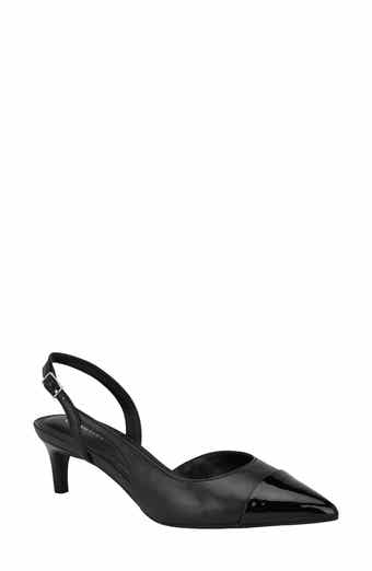 Calvin Klein Slingback Kitten Heel Pump