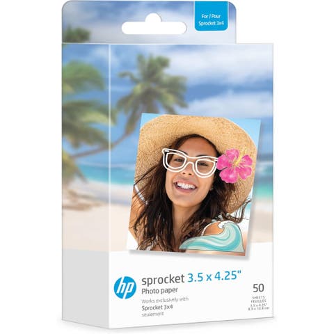 Sprocket 3.5x4.25" Zink Sticky-backed Photo Paper