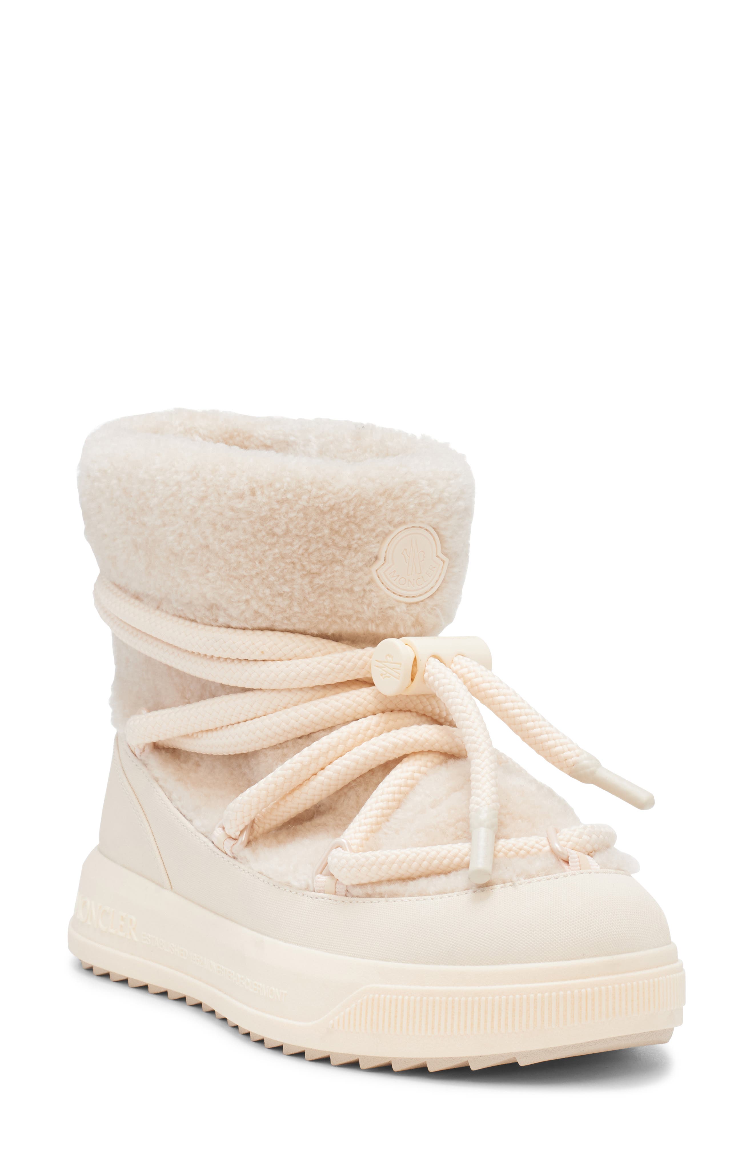 Moncler Altive Snow Boot, Main, color, Tan