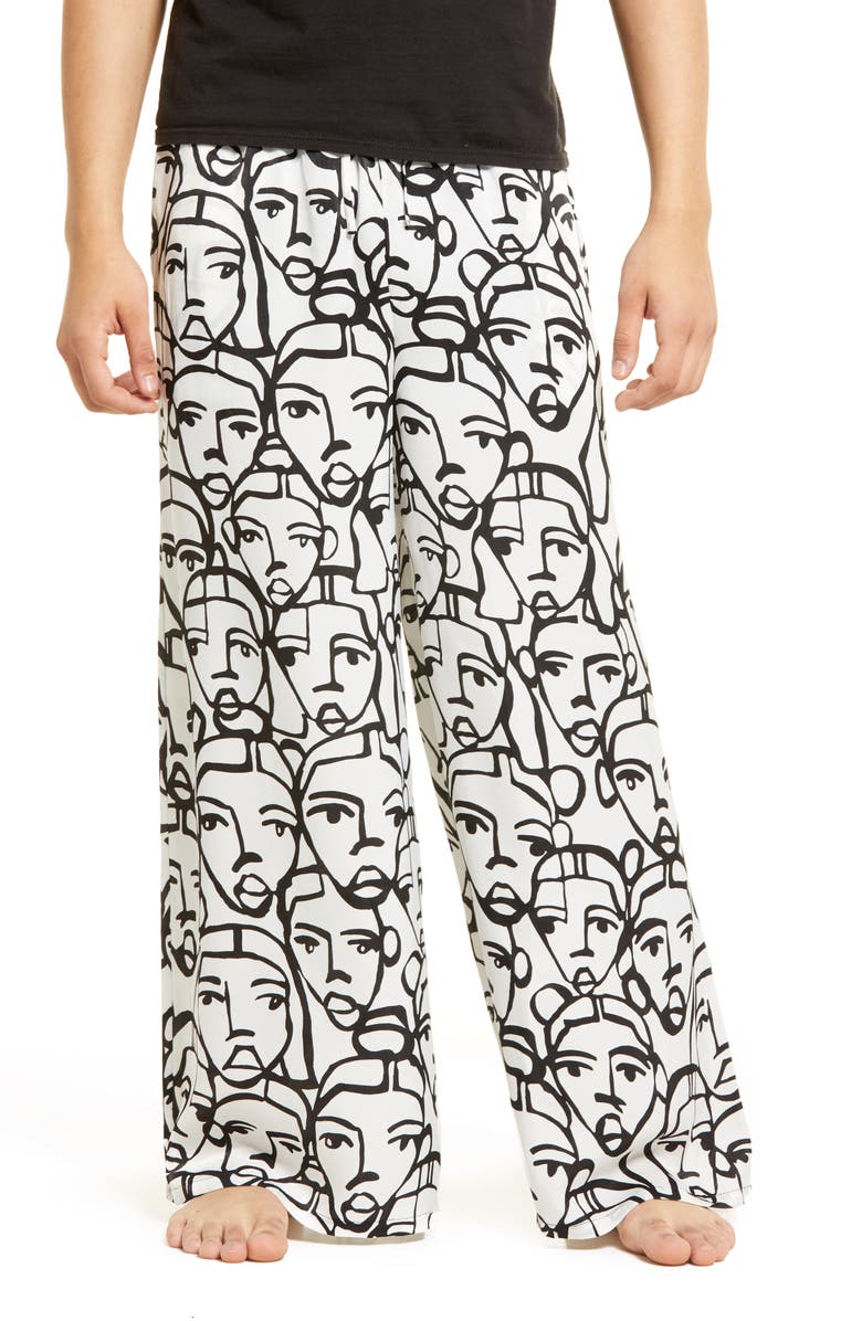 Nordstrom Cristina Martinez Gender Inclusive Oversize Lounge Pants, Alternate, color,