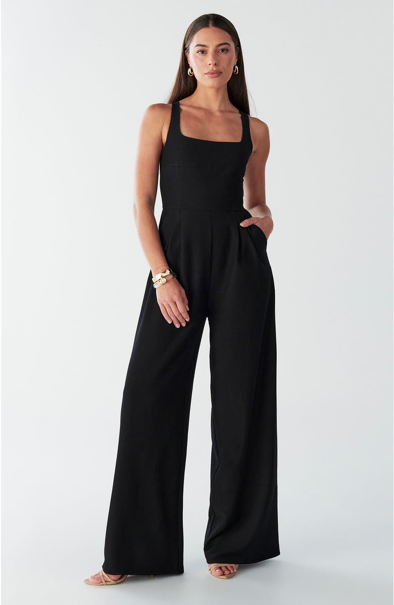 BWLDR Cherie Jumpsuit, Alternate, color, Black