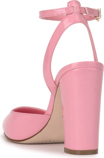 Nazela Pointed Toe Ankle Strap Pump