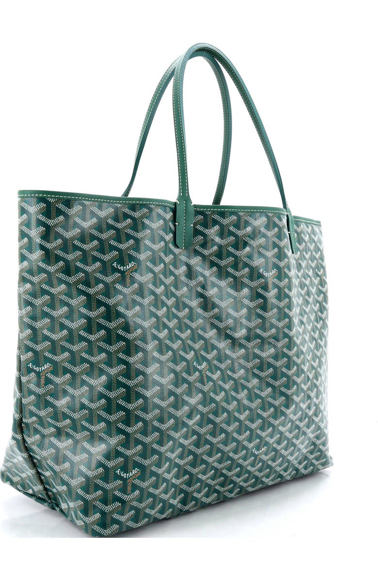 Pre-Owned Goyard Saint Louis Tote Coated Canvas GM, Alternate, color, Green