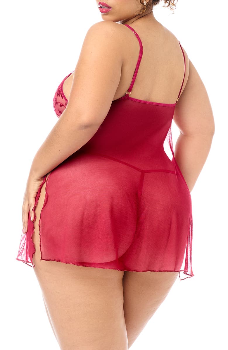 Mapale Babydoll Chemise
G-String Set, Alternate, color, Red