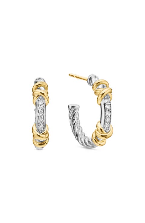 Petite Helena Hoop Earrings