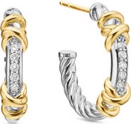 David Yurman Petite Helena Hoop Earrings