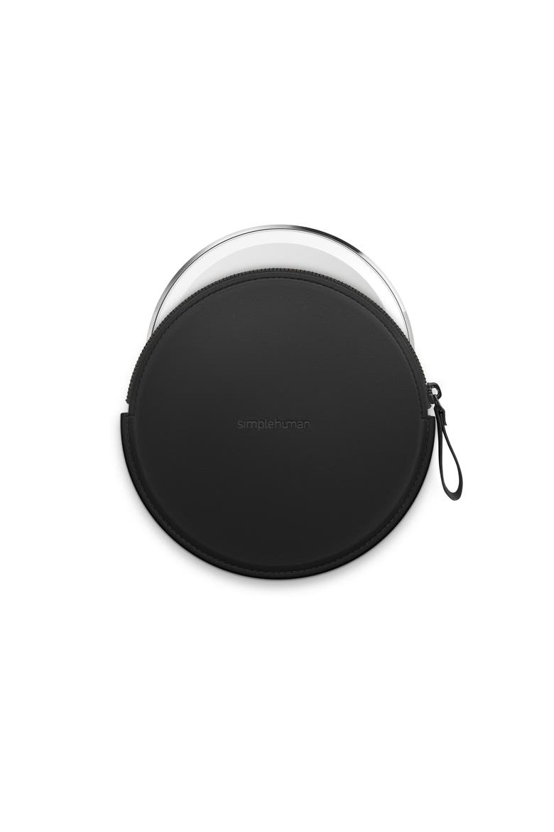 Sensor Mirror Compact Case, Alternate, color, BLACK
