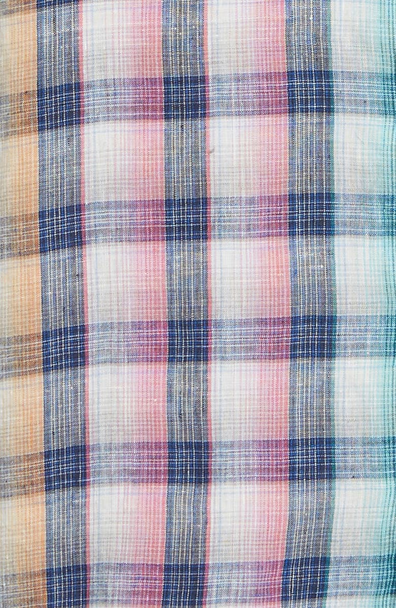 Tommy Bahama Polynesian Plaid Classic Fit Shirt, Alternate, color,