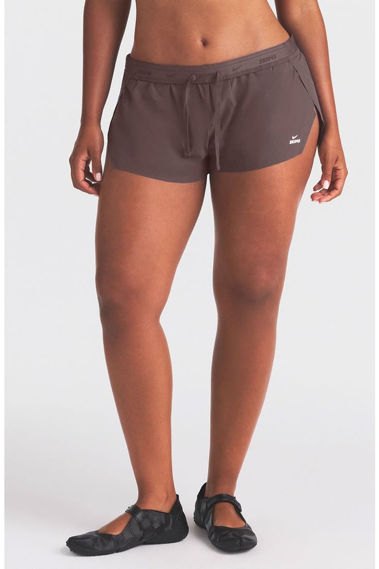 Stretch Nylon Runner Shorts, Main, color, NSKM RESIN