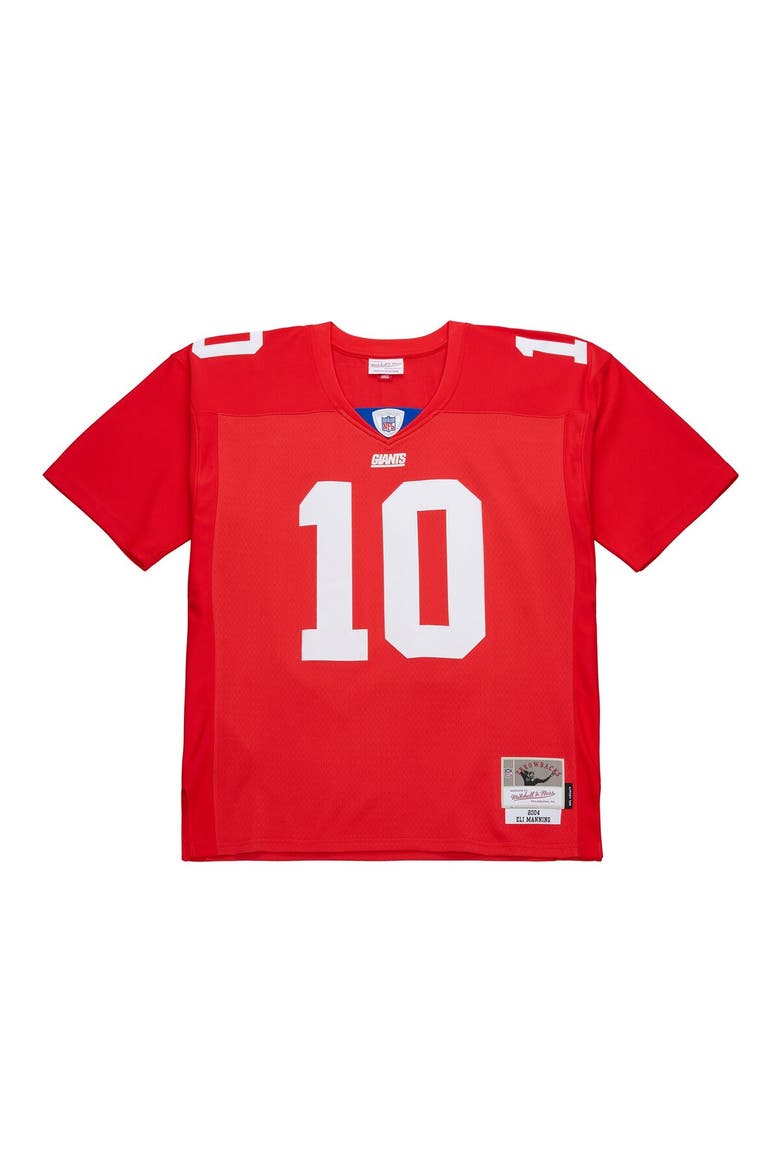 Youth Mitchell & Ness Eli Manning Red New York Giants 2004 Legacy Retired Player Jersey, Main, color, Red