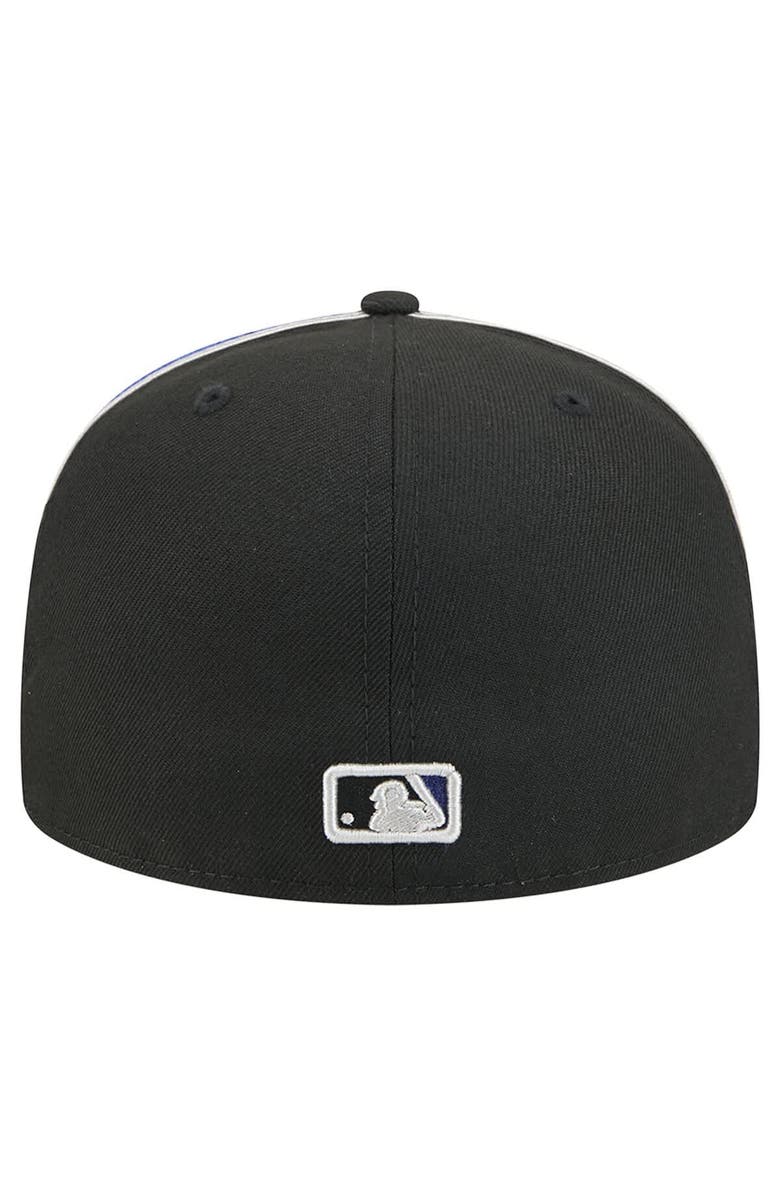 New Era Men's New Era Black Los Angeles Dodgers Soutache 59FIFTY Fitted Hat, Alternate, color, Black
