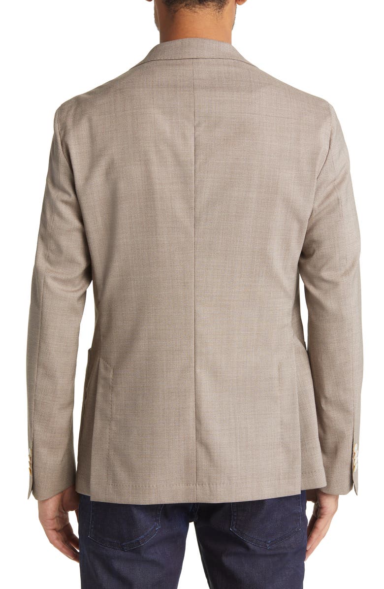 BOSS Hanry Virgin Wool Sport Coat, Alternate, color, Light Beige