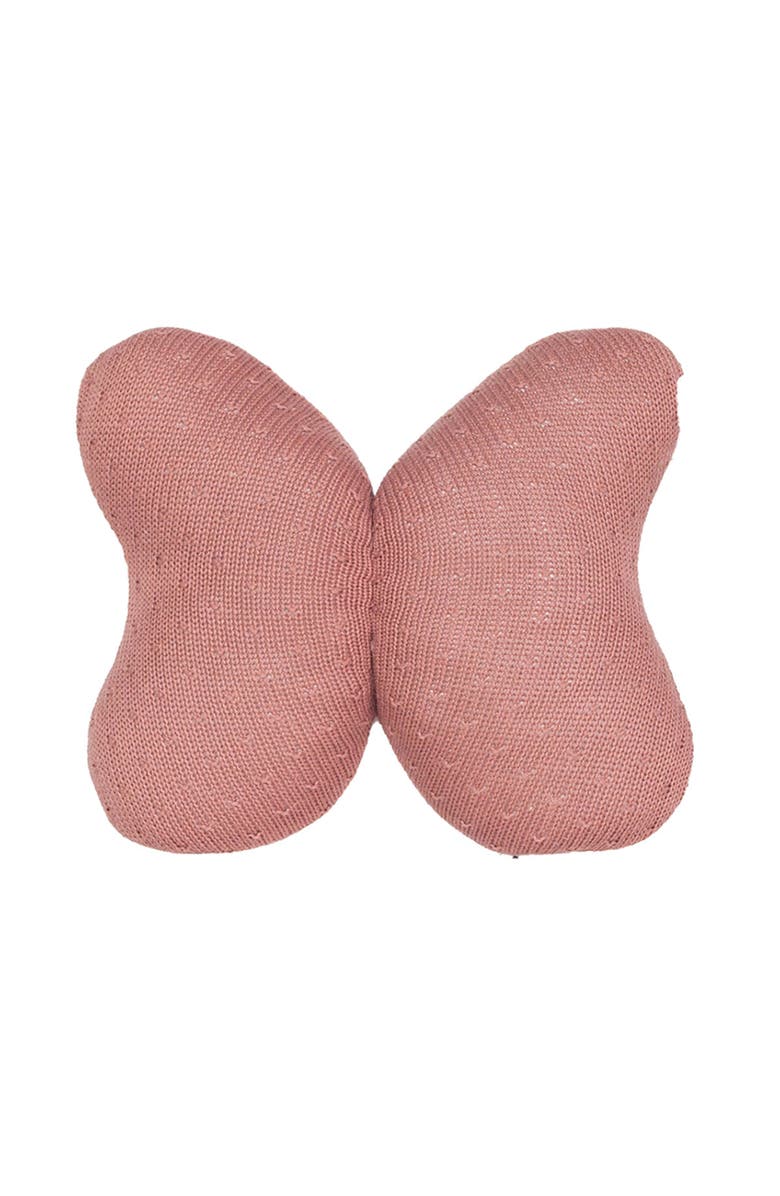 RIAN TRICOT Butterfly Shape Pillow, Main, color, Rose