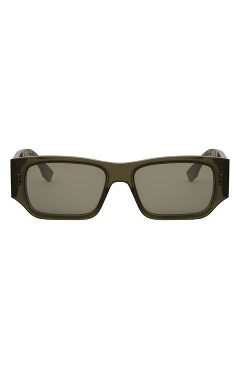 FF Squared 54mm Rectangular Sunglasses