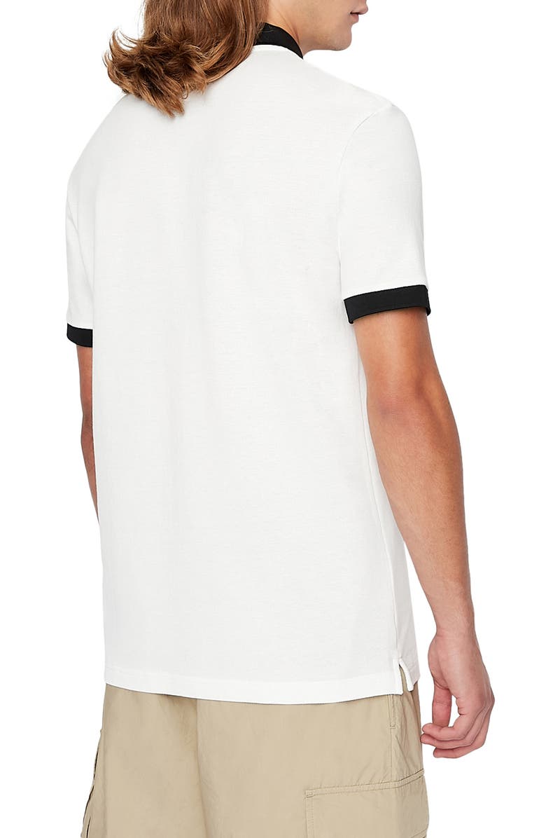 Armani Exchange Solid Cotton Polo Shirt, Alternate, color,