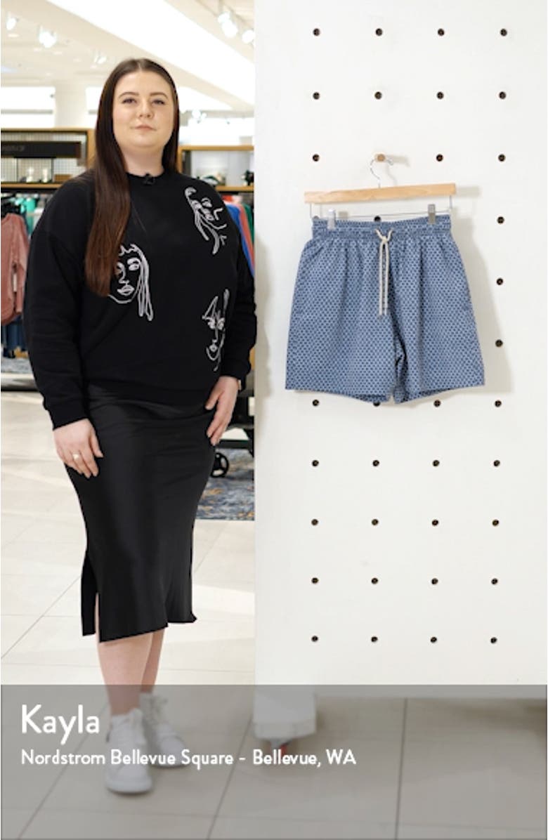 Beacon Scale Print Swim Trunks, sales video thumbnail