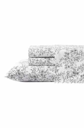 STONE COTTAGE Hawley Floral Print 200 Thread Count Cotton Percale Sheet Set