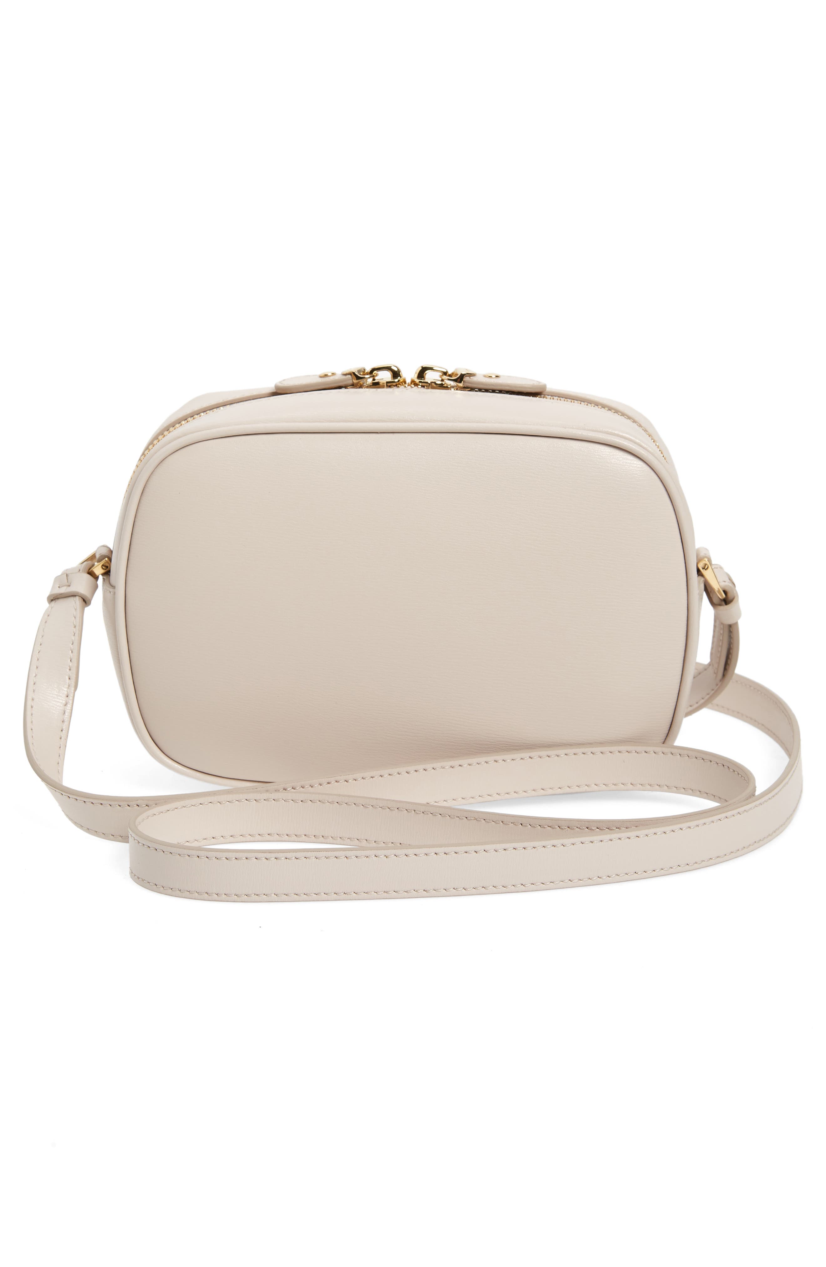 FERRAGAMO Salvatore Ferragamo Gancio Leather Camera Bag, Alternate, color, 