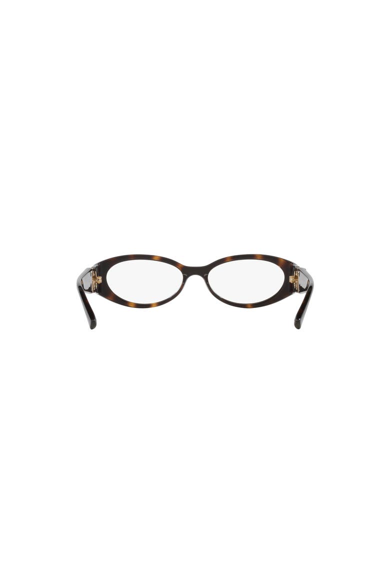 52mm Round optical glasses, Alternate, color, Tortoise