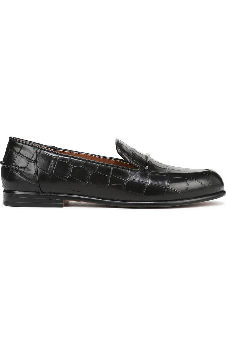 Franco Sarto Mirabelle Bit Loafer, Alternate, color, Black Croc Embossed