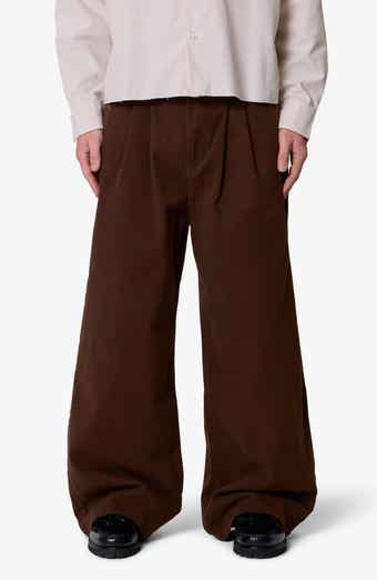 Cotton Twill Barrel Pants