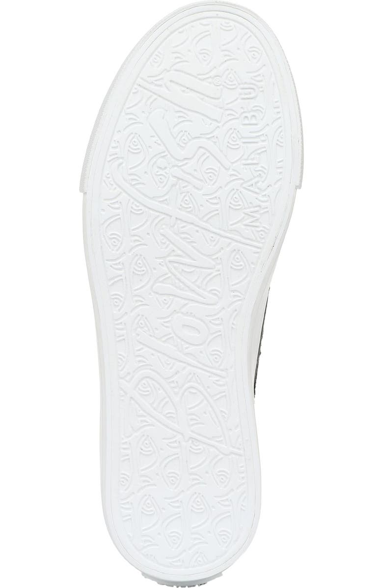 Blowfish Malibu Sadie Sun Platform Sneaker, Alternate, color, Charcoal Embroidered Fabric