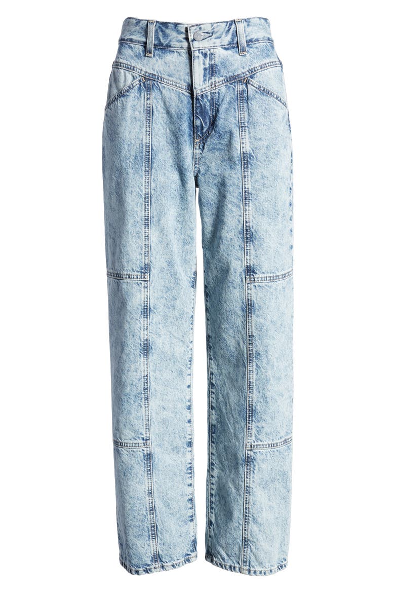The Tomas X High Waist Wide Leg Jeans, Alternate, color, FINESSE