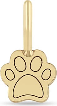 Zoë Chicco Midi Bitty Dog Paw Charm