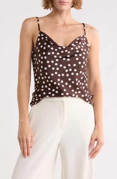 Sleeveless Cowl Neck Tank