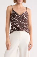 Renee C Sleeveless Cowl Neck Tank